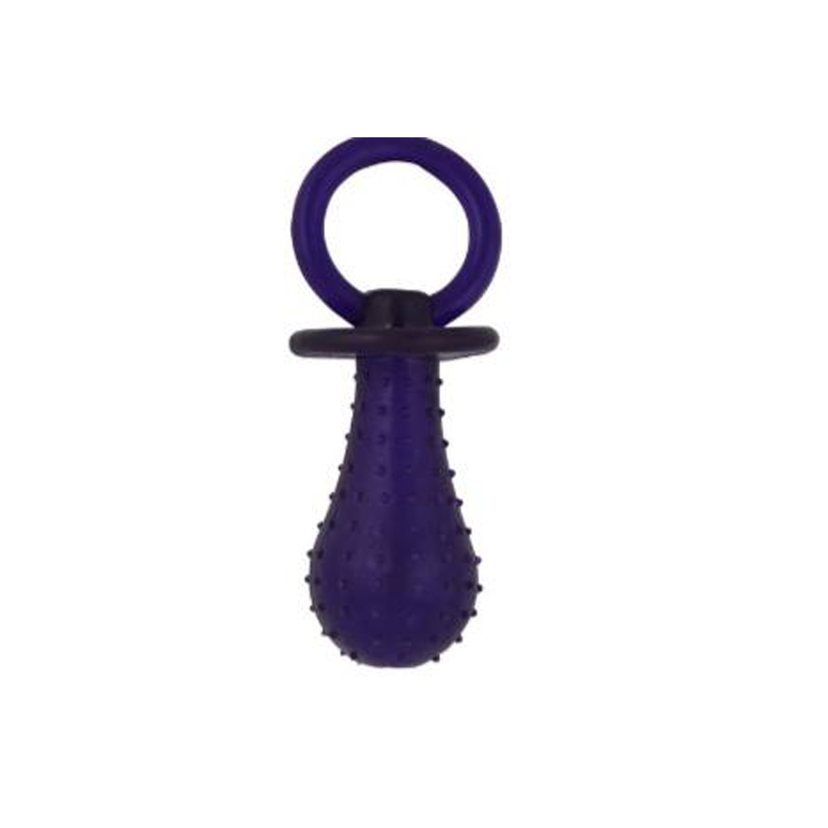 Orgo-purple-pacifier-shaped-dog-chew-toy