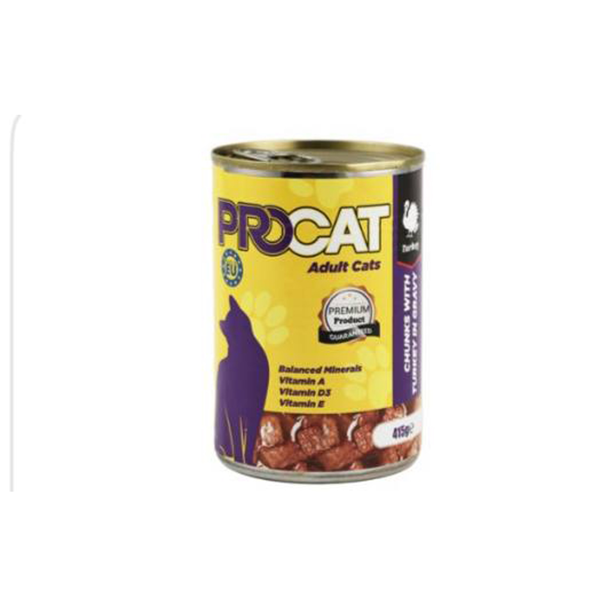 Procat-wetfood-with-turkey-chunks-in-gravy-415-grams