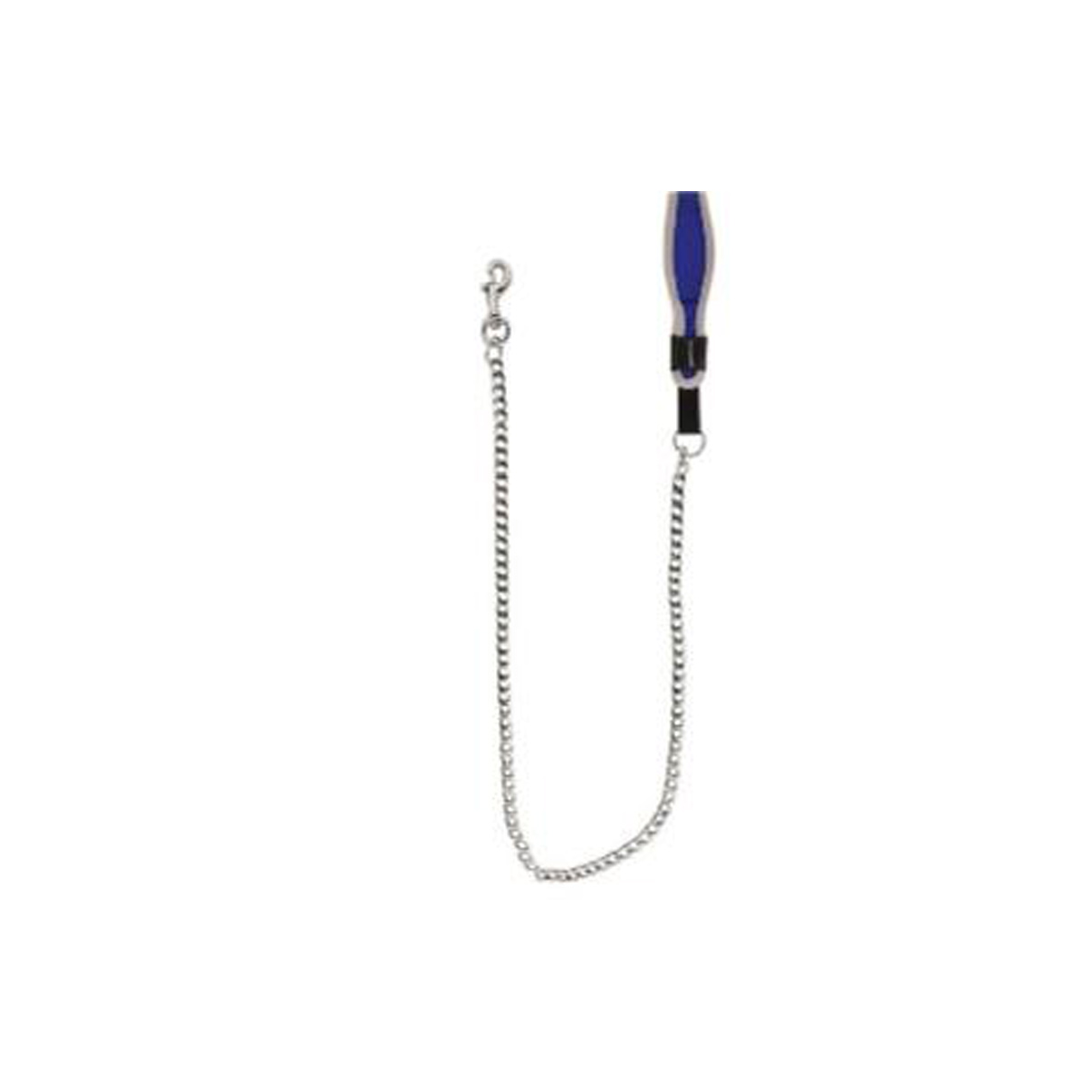 Uarone-chain-leash-with-blue-handle-1-pc