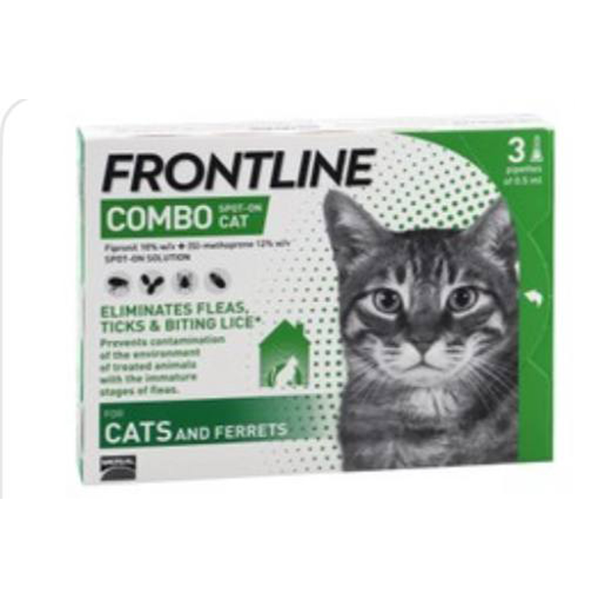 Frontline-combo-flea-tick-and-lice-spot-on-3-x-0.5-ml